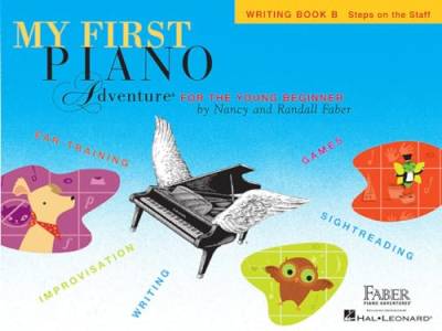 My First Piano Adventure Writing: Book B: Noten, Lehrbuch für Klavier von Faber Piano Adventures